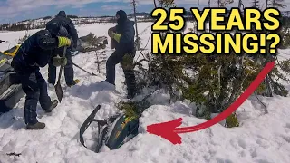 Recovering a 25 YEAR OLD Snowmobile in Newfoundlands Wilderness!