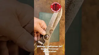 Craftsman #8655 Hedge Trimmer Restoration