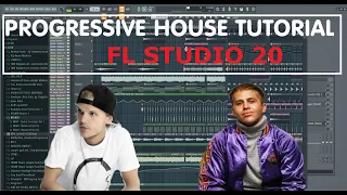 HOW TO MAKE PROGRESSIVE HOUSE LIKE AVICII & MANSE (FL STUDIO 20 TUTORIAL)