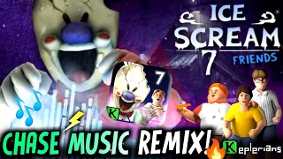 Ice Scream 7: Lis CHASE Music Remix!🏃🎼 (Fan-Made) | Ice Scream 7 Chase Music | Keplerians