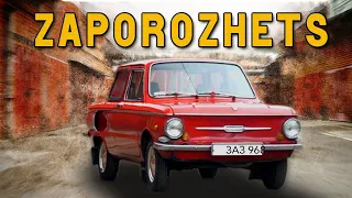 🚗Zaporozhets review🚘The most popular Soviet car 🚘 Car with EARS ZAZ 968А 🚘 Soviet cars