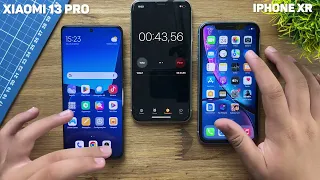 XIAOMI 13 PRO VS IPHONE XR - FIRST SPEED TEST