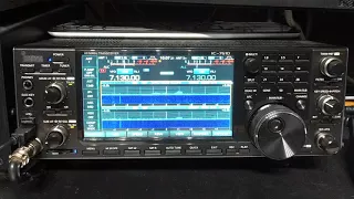 Icom IC-7610 High QRN & QSB SSB Demo: 7130 DX Net 10-01-18