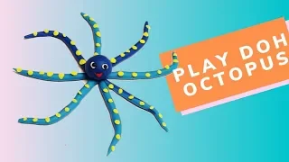 Octopus clay art for kids | Kids toy making with clay | Polymer clay tutorial