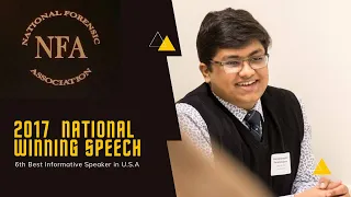 2017 National Winning Informative Speech