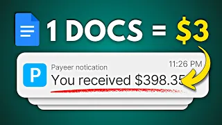 Earn $3.00 PER GOOGLE DOCS Downloaded - Make Money Online