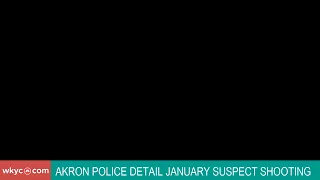 Akron police detail January suspect shooting