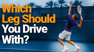 Learn Leg Drive Technique that can Increase your Serve POWER...