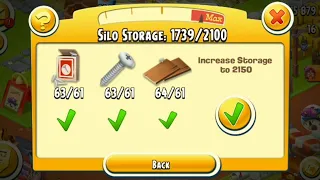 HAY DAY - UPGRADE SILO & UP LEVEL 115