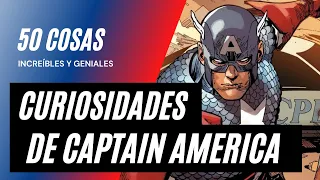 Los 50 datos que quizás no conocías de Capitán América