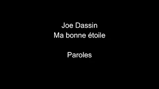 Joe Dassin-Ma bonne étoile-paroles