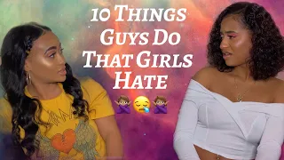 10 THINGS GUYS DO THAT GIRLS HATE || UNATTRACTIVE THINGS MEN DO || IHEARTSHAY