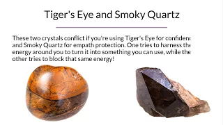 Conflicting Crystals | Crystals that conflict - do not pair these crystals together