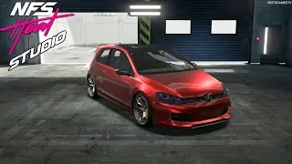 NFS Heat Studio - Volkswagen Golf GTI Clubsport Customization