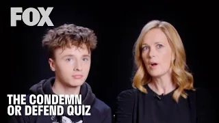 War Of The Worlds | The Condemn Or Defend Quiz w/ The Cast | FOX TV UK