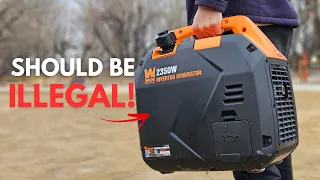 The Best Budget Portable Generator? So Good Should Be Illegal! (Wen 56235i)