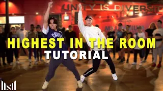 Travis Scott - "Highest In The Room" Dance Tutorial w/ Matt Steffanina