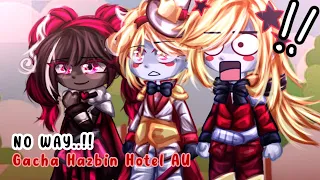 NO WAY!... //Gacha Hazbin Hotel AU// Ft. The V's, Lucifer, Charlie+Angel Dust (Late Trend-)