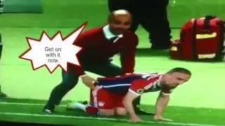 This is why Ribéry has back problems