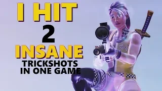 I HIT 2 NASTY TRICKSHOTS IN ONE GAME😱🔥- Fortnite Battle Royale (WHIPLASH GAMEPLAY)