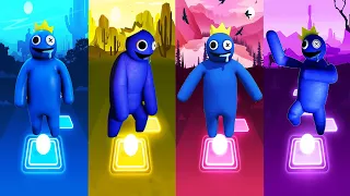 Rainbow Friends : Blue vs Blue vs Blue vs Blue | Tiles Hop - EDM Rush!