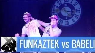 FUNKAZTEK vs BABELI  |  Shootout Beatbox Battle Semi Final  |  Vokal Total '13