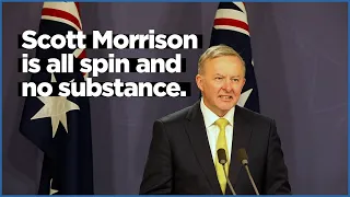 Scott Morrison is all spin and no substance