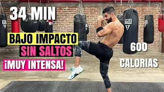 Cardio Hiit de Bajo Impacto (34 Minutos) Rutina Intensa sin Saltos