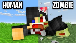 Minecraft, But You Turn Into a Zombie...