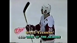 Steve Yzerman 1988-89 Season Highlights