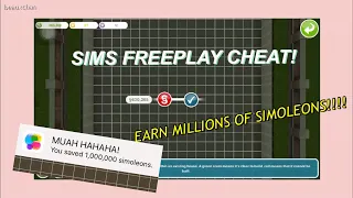 HOW TO EARN 1 MILLION SIMOLEONS? | Sims Freeplay Hacks