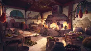 Medieval Kitchen - ASMR Ambience