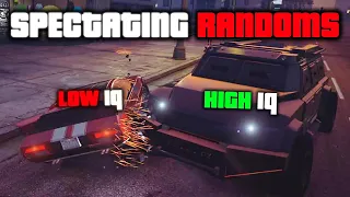 Spectating The HIGHEST and LOWEST IQ Players in GTA Online!