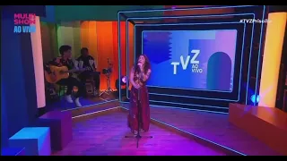 priscilla alcantara cantando 'Big Girls Don't de Fergie #tvzaovivo #multishow