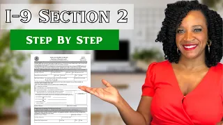How To Complete An I-9 Form - Section 2