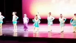 two and half year old steals show at her dance recital