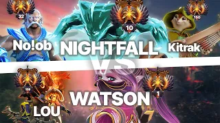 Морфлинг от NightFall - Детальный обзор матча Watson VS NightFall- Dota 2