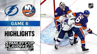 NHL Highlights | ECF, Gm6 Lightning @ Islanders - Sept. 17, 2020