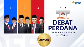 Debat Perdana Calon Presiden 2024 Edisi Full Tanpa Iklan