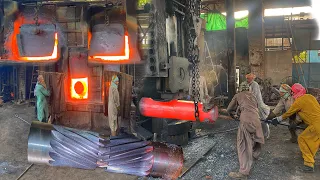 Amazing Process of Manufacturing Rolling Mill Gear // Production of Rolling Mill Custom Gear