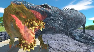 Deviljho(Monster hunter) VS Jurassic world! - Animal Revolt Battle Simulator