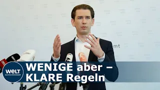 WELT DOKUMENT: Kanzler Sebastian Kurz will "Phase der Eigenverantwortung"