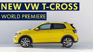 NEW VW T-Cross: World Premiere 🌏