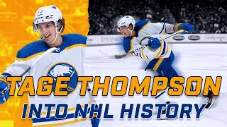 Tage Thompson: Into NHL History