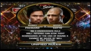 Miguel Cotto vs Manny (Pacman) Pacquiao fight!!!!! TKO