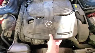 How to replace Mercedes Glk350 Air Filter 2013-2015 (EASY)