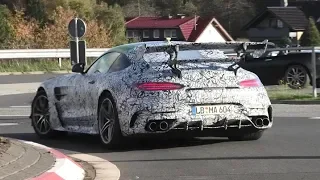 MERCEDES-AMG GT R BLACK SERIES SPIED TESTING AT THE NÜRBURGRING