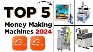 5 Small Business Machines You Can Buy On Alibaba To Make Money in 2024