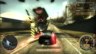 most wanted fiat punto police chase nfs