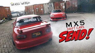 Mx5 Drift Cars SEND Donuts! | Project Home-Grown